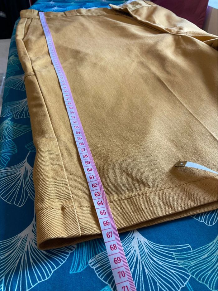 Short chino jaune moutarde pour homme Dickies taille W42 FR52 294 - photo numéro 8