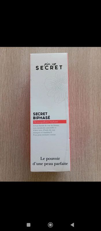 Démaquillant biphasé Pin Up Secret