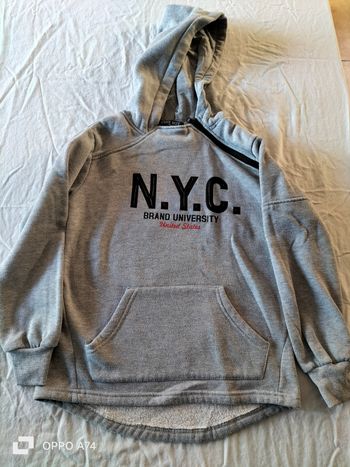 Garçon 10 ans 🖤 Sweat à capuche