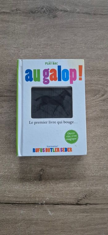 Livre qui bouge : Au galop !