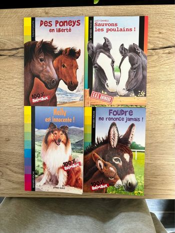 Lot de livres 100% animaux / SOS animaux pour enfants