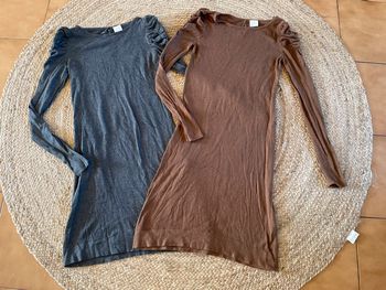 Lot 2 robes pulls femme