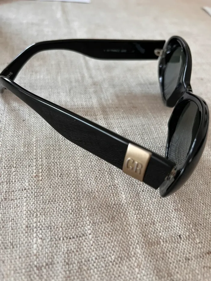 Lunettes de soleil noires Georges Rech - photo numéro 3