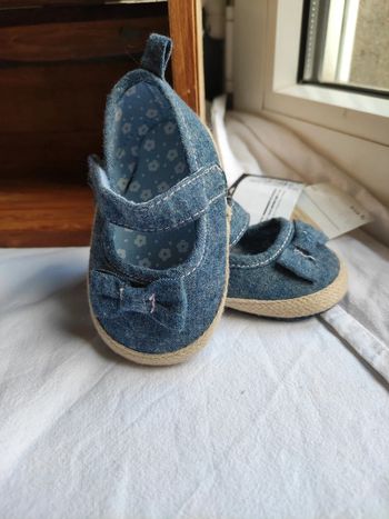 Sandales espadrilles jeans jute 16