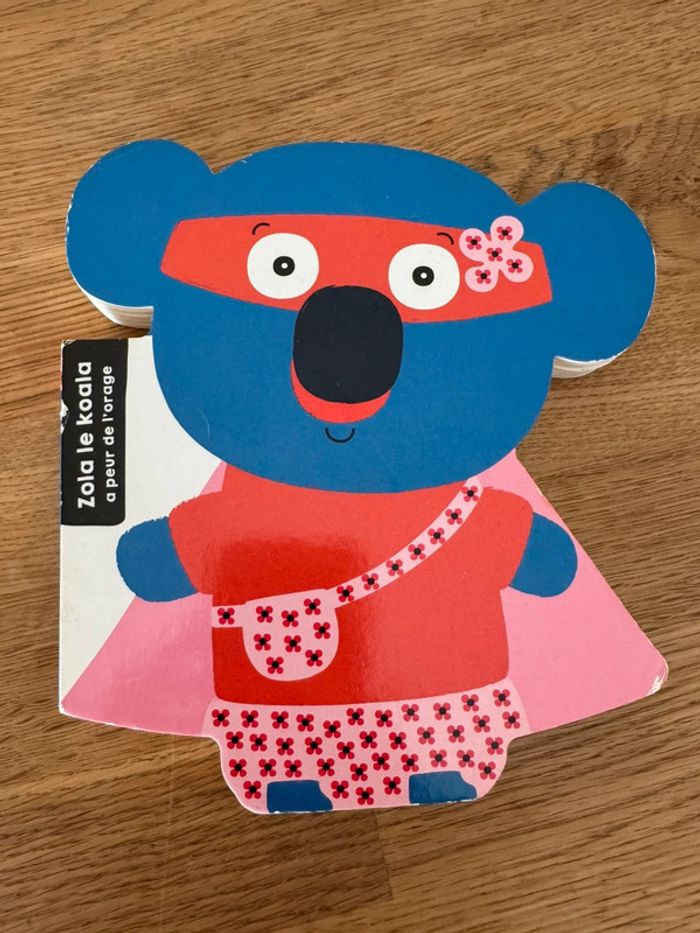 Livre Zola le koala a peur de l'orage