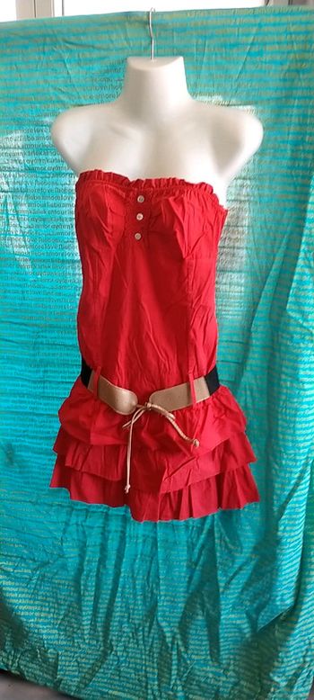 Robe bustier T 36/38 neuf