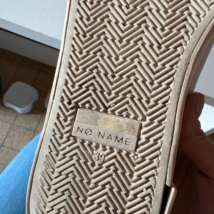 Baskets No Name • argentées • 39 🌿 - photo numéro 5