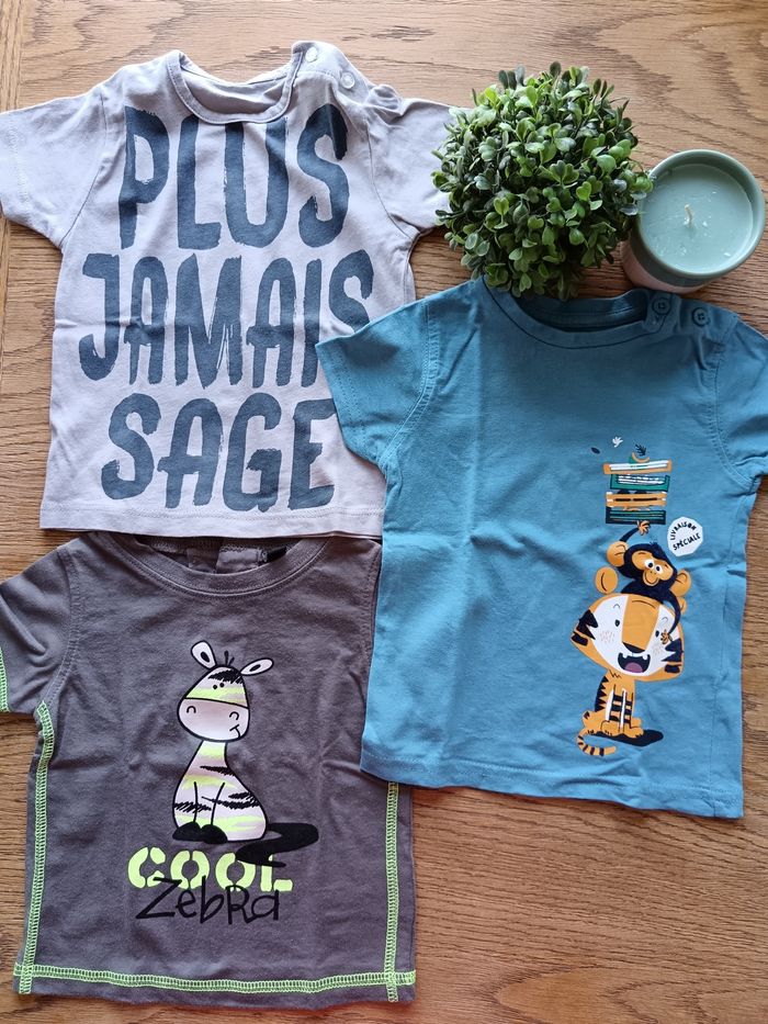 Lot de 3 maillots garçon