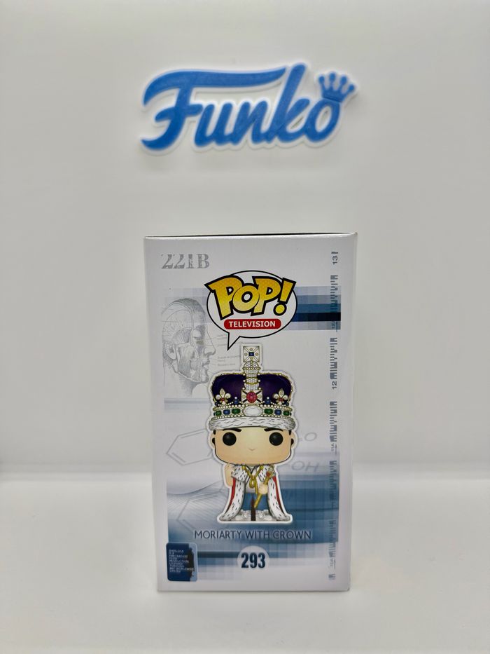 Funko Pop Sherlock Moriarty With Crown 293 Hot Topic 🇺🇸 - photo numéro 5