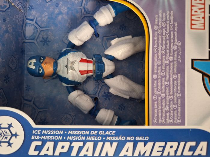 Captain America Mission de glace - Bend and Flex Marvel - photo numéro 2