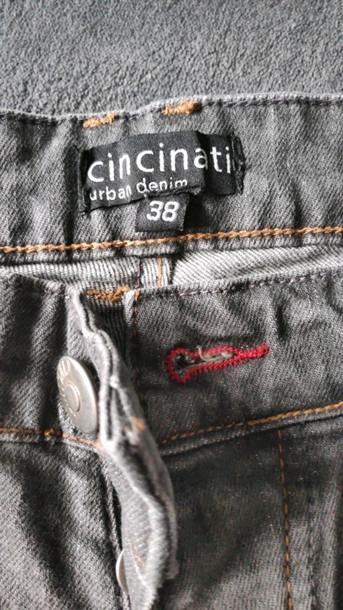 Pantalon jean neuf 38 stretch Cincinnati - photo numéro 2