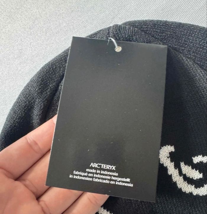 Bonnet Arc’teryx blanc et noir - photo numéro 6