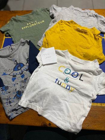 Lot de t-shirt 18 mois