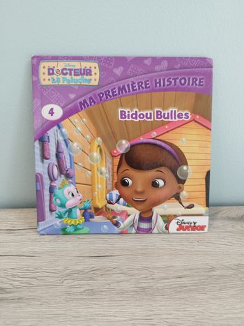 Livre docteur la peluche ma première histoire tome 4 bidou bulles