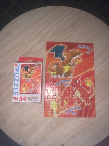 Puzzle collector pokemon 54 pieces MB