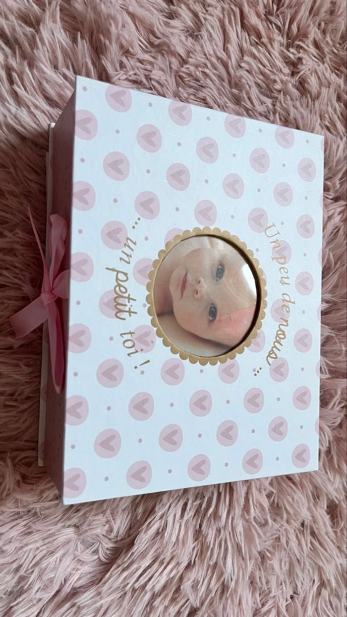 Boîte souvenir bébé fille - photo numéro 2