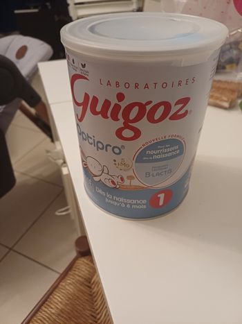 Boite de lait guigoz optipro  1 neuve