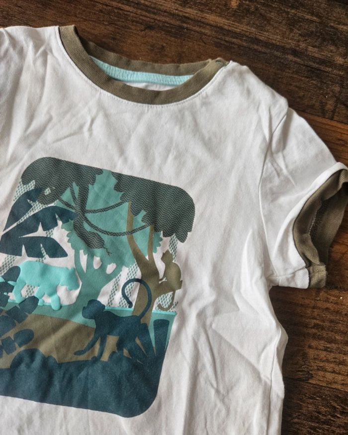 T-shirt manches courtes garçon 18mois Obaïbi - photo numéro 2