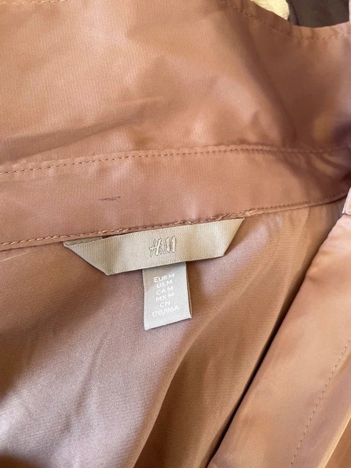chemise H&m rose taille M - photo numéro 3