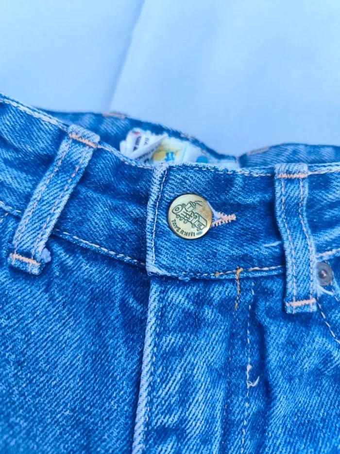 Jeans vintage J.taverniti bleu clair - photo numéro 5