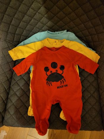 Lot de 3 pyjamas
