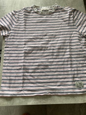 Tee shirt raye