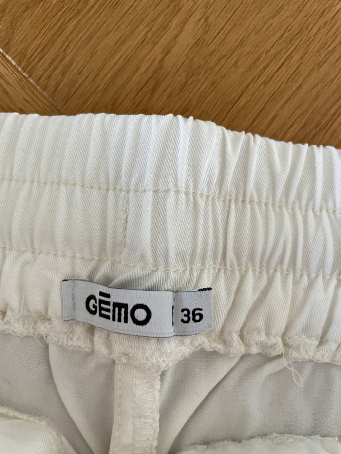 Pantalon blanc lyocell taille 36 - photo numéro 2