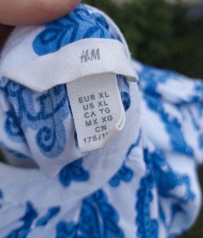 tunique taille XL - H&M - coton / viscose - photo numéro 5