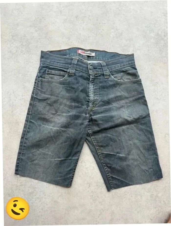 Short Levi's 506 W31 FR40 gris Homme men #SHO105 - photo numéro 2