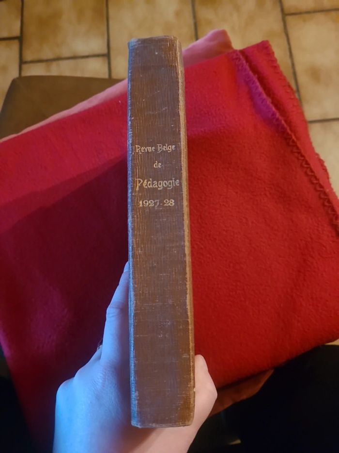 Revue belge de pédagogie 1927 1928