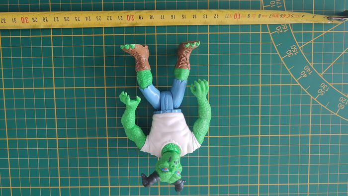 Jouet ancien vintage dans l'état Figurine Chair de Poule Le Monstre Hasbro #SP