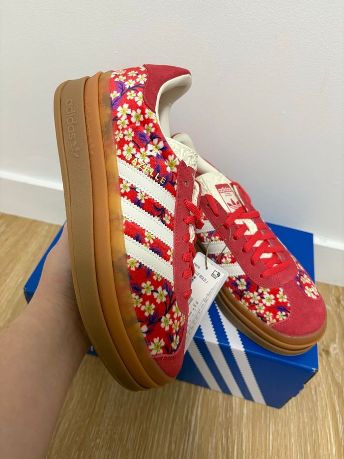 Adidas Gazelle Bold x Liberty London (édition premium)