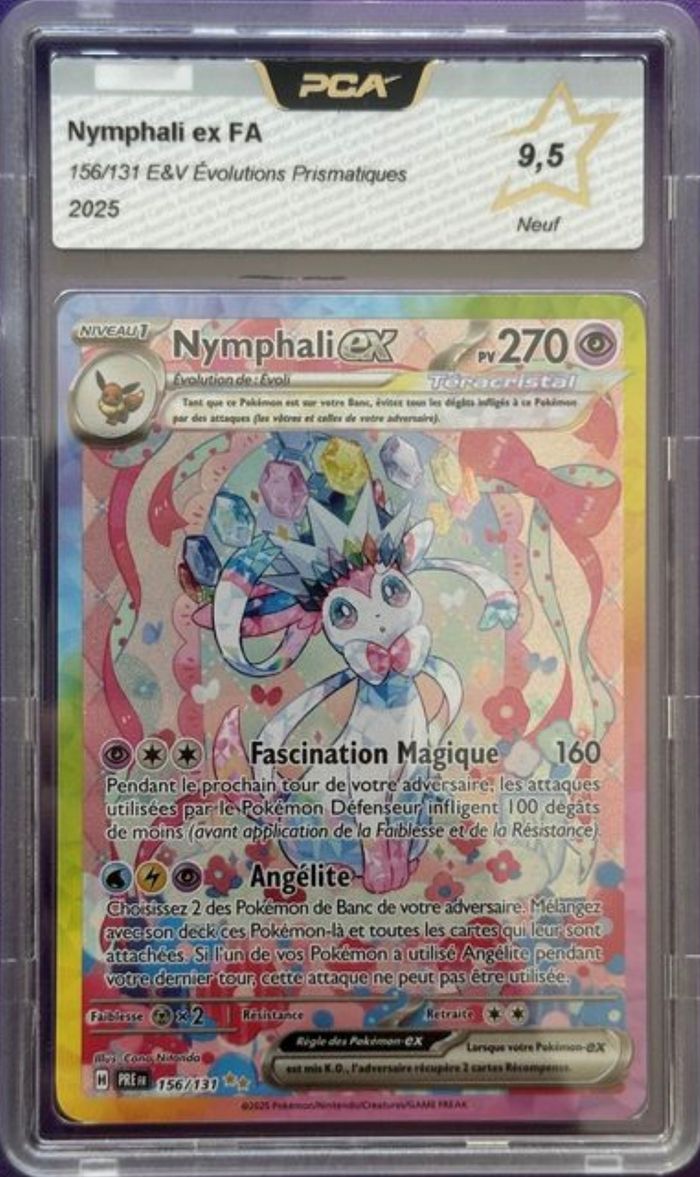 Nymphali ex 156/131 – ALT – FR – Évolutions Prismatiques – PCA 9.5