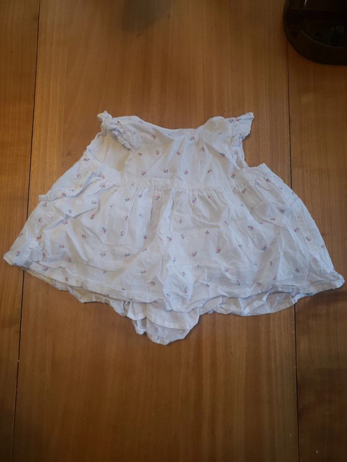 Ensemble robe courte et culotte 3 mois - photo numéro 3