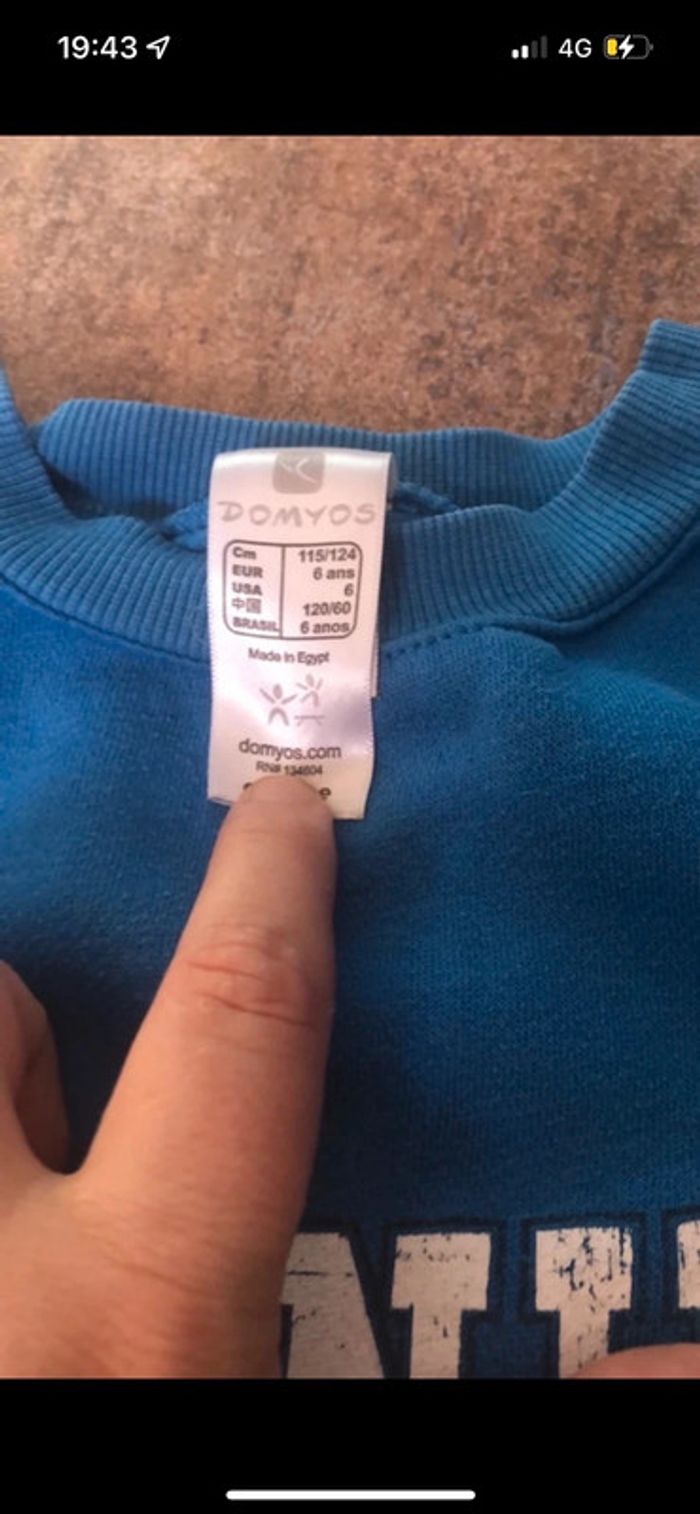 Pull 6 ans décathlon - photo numéro 2