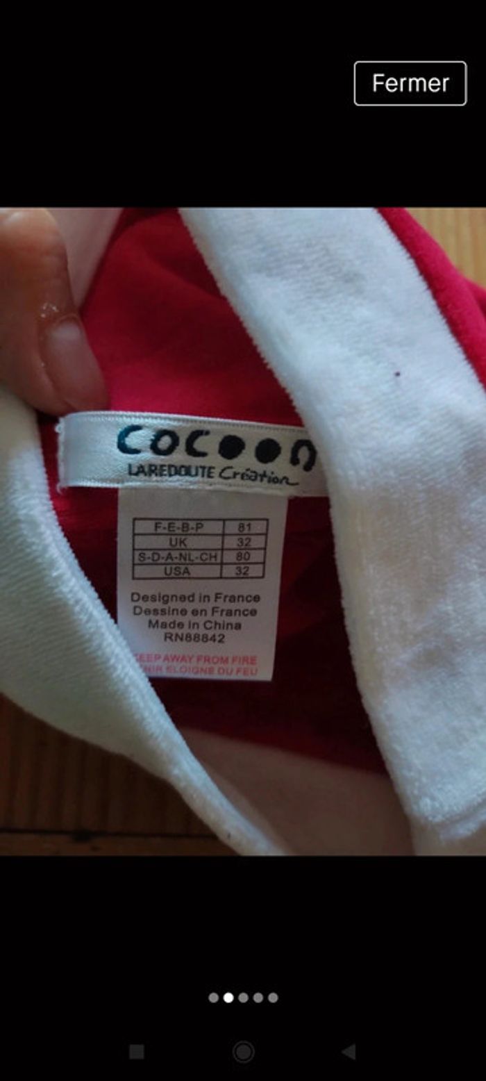 🌺Bonnet père Noël enfant 81 cm🌺 - photo numéro 5