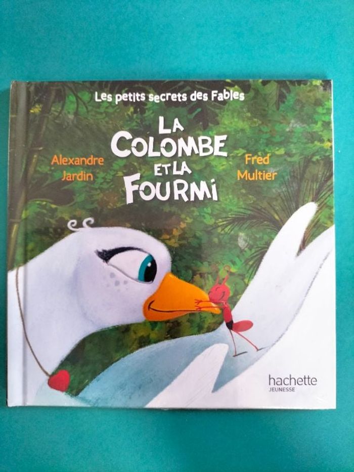Livre enfant La colombe et la fourmi