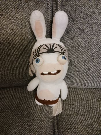 Doudou lapin crétin