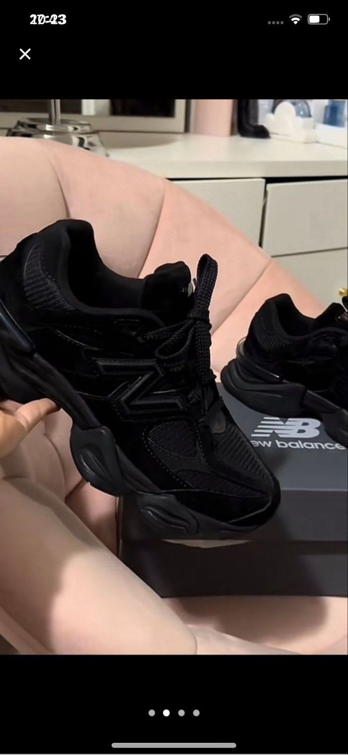 New balance - 9060 - baskets - noir 37 - photo numéro 2