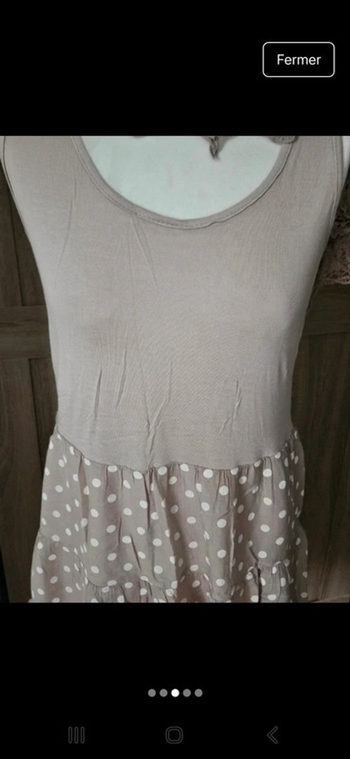 Robe d été taille 40 avec son haut en crochet - photo numéro 3