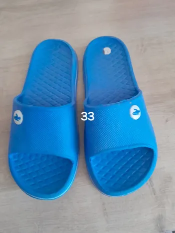 Claquette logo piscine garçon 33
