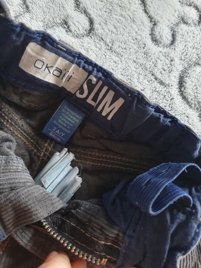 Pantalon velours slim - photo numéro 2