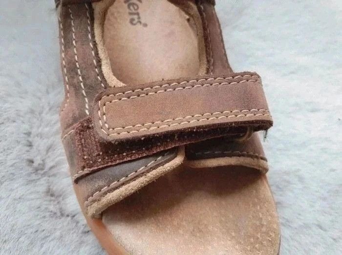 Sandales Kickers Platino marron clair pointure 30 - photo numéro 7