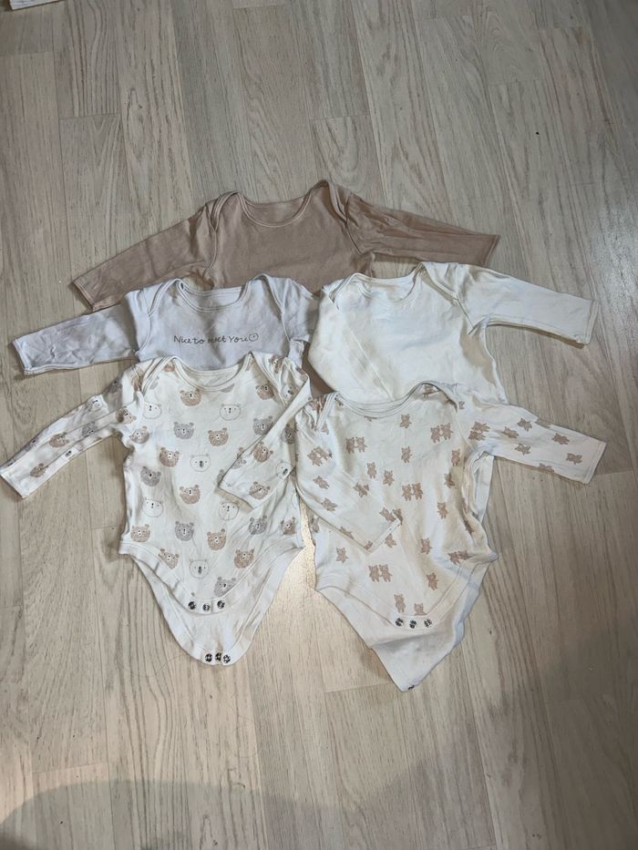 Lot de 7 body longue manche - photo numéro 3