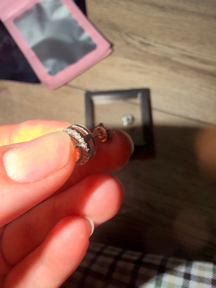 boucle oreille probe 925 - photo numéro 7