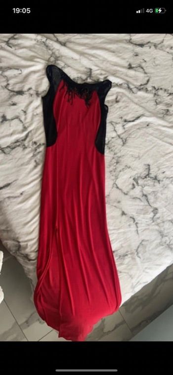 Robe longue moulante