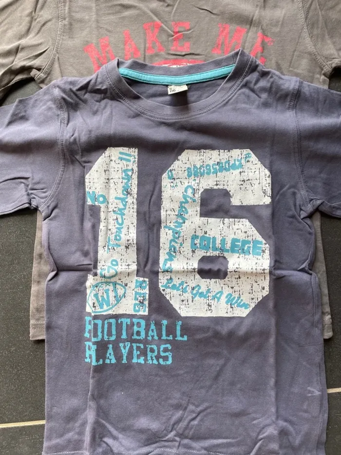 Lot 2 t shirts manches courtes - photo numéro 2
