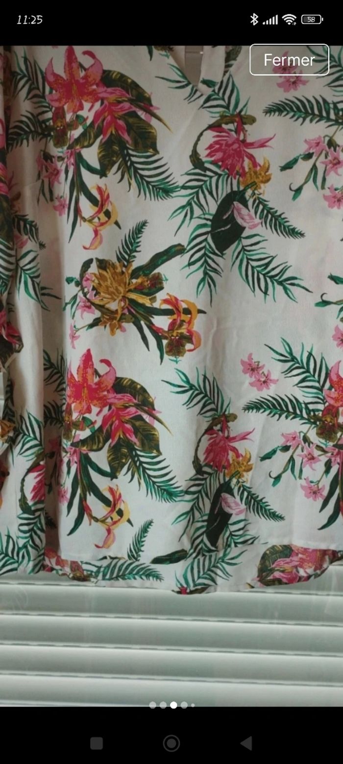 2 blouses fleuries - photo numéro 9