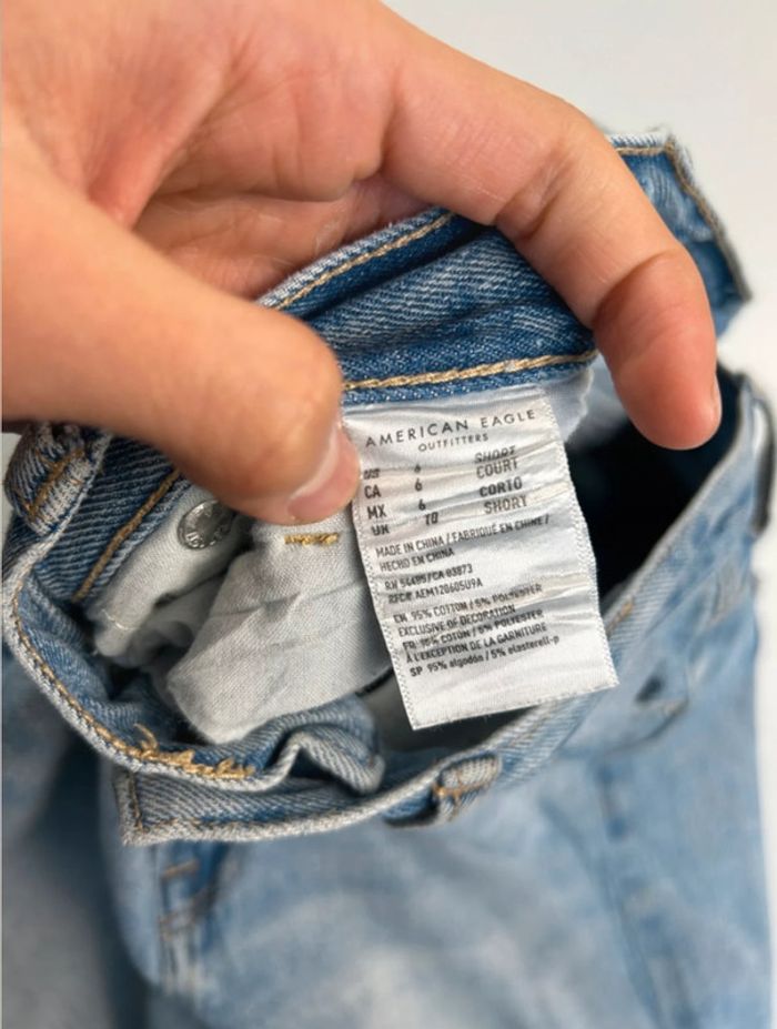 Jean American Eagle Femme Troué Bleu Clair W30 | Taille FR40 | Très Bon État LF196 - photo numéro 6