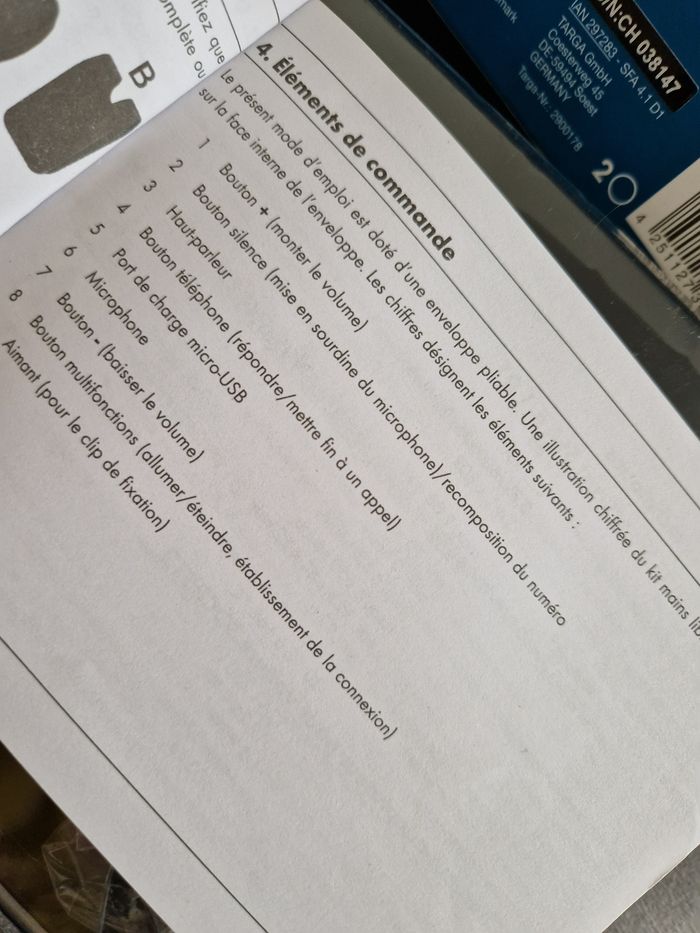 Kit mains libres pour voiture - photo numéro 5